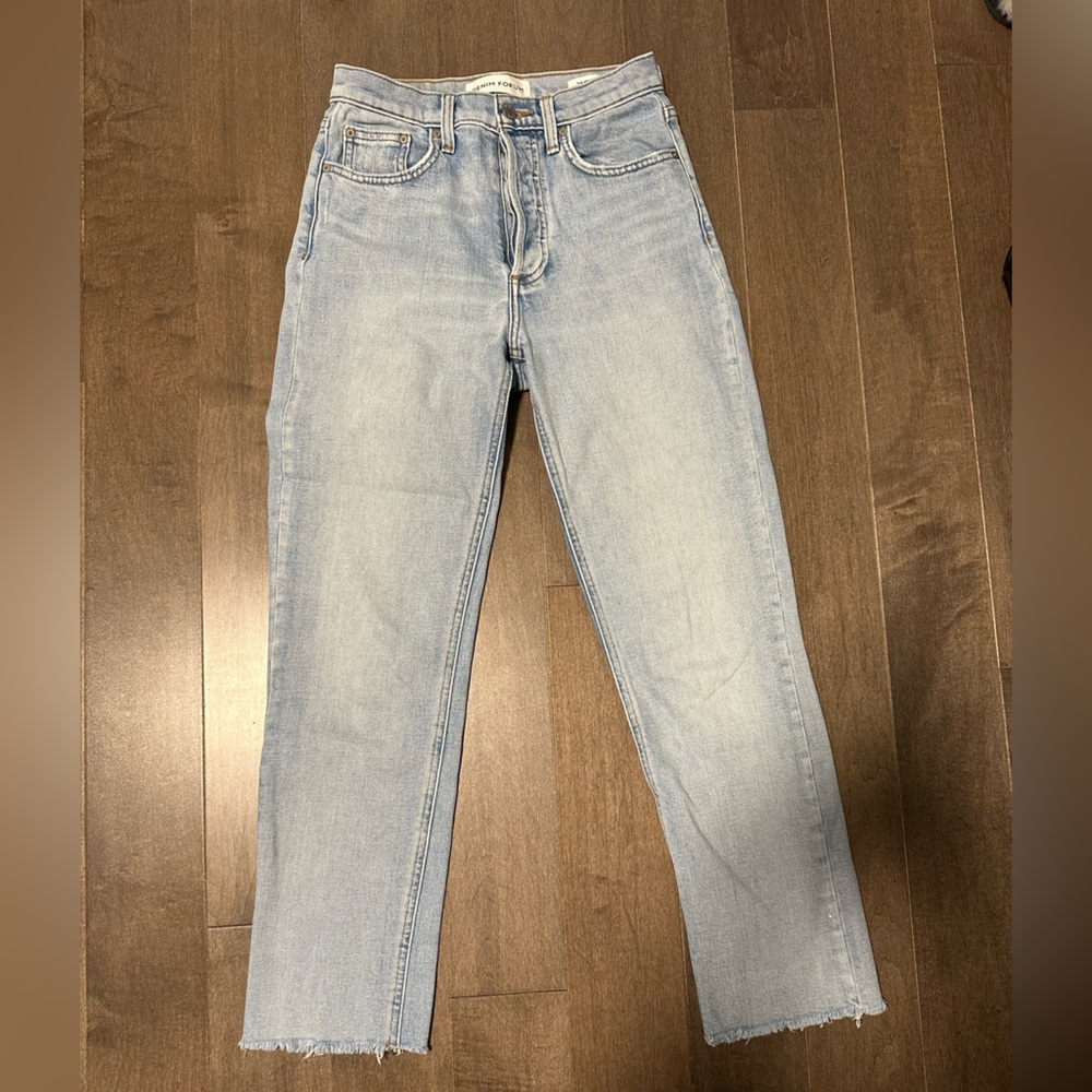 Denim Forum Arlo Straight Leg
